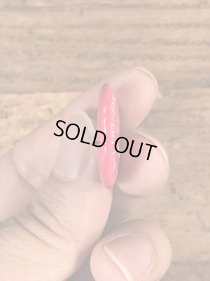 スマイルの顔とメッセージが書かれたビンテージ缶バッジ