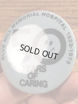 企業物のスマイルのヴィンテージ缶バッチ