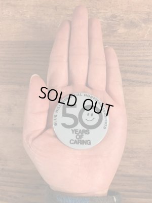 70年代頃のスマイルのビンテージ缶バッジ