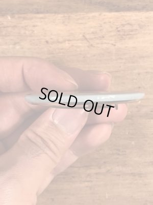 企業物のスマイルのヴィンテージ缶バッチ