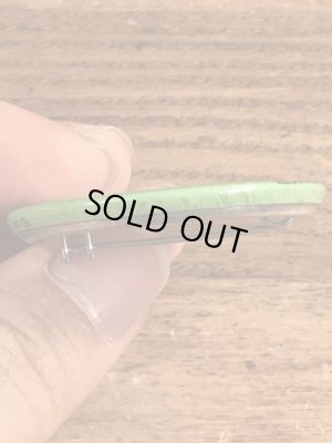 80年代頃のメッセージが書かれたビンテージ缶バッジ