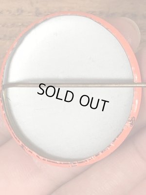 70年代頃のスマイルフェイスのヴィンテージ缶バッチ