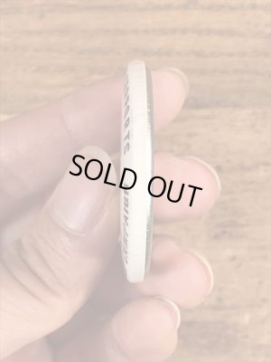 70年代〜頃の信用組合のスマイルのビンテージ缶バッジ