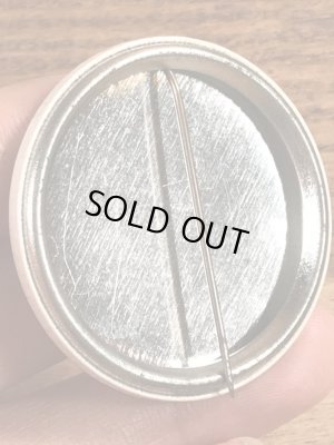 70年代〜頃の信用組合のスマイルフェイスのヴィンテージ缶バッチ