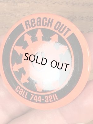 70年代頃のスマイルフェイスのヴィンテージ缶バッチ