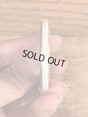 70年代〜頃の信用組合のスマイルのビンテージ缶バッジ