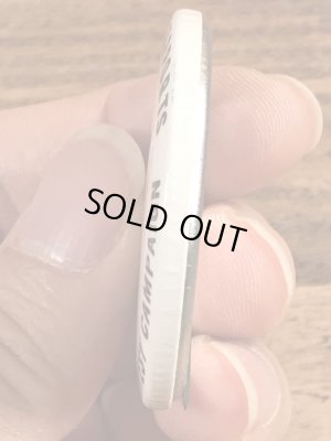 70年代〜頃の信用組合のスマイルのビンテージ缶バッジ