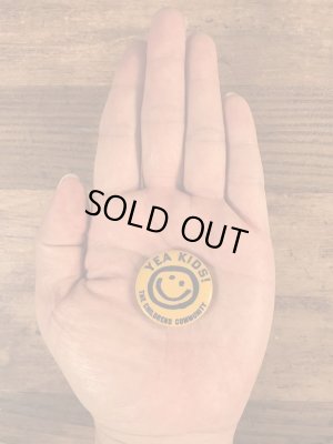 70年代〜頃のスマイルのビンテージ缶バッジ