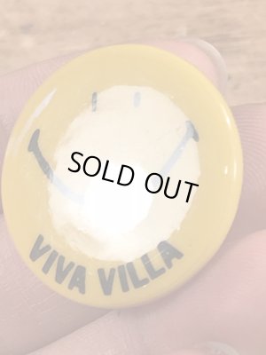 70年代〜頃のスマイルフェイスのヴィンテージ缶バッチ