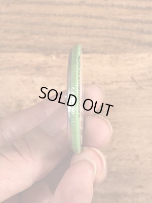 80年代頃のメッセージが書かれたビンテージ缶バッジ