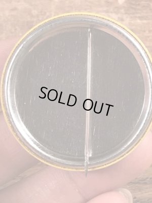 70年代〜頃の信用組合のスマイルのヴィンテージ缶バッチ