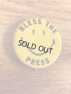 70年代〜頃のスマイルのビンテージ缶バッジ