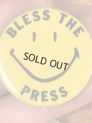 70年代〜頃のスマイルのビンテージ缶バッジ