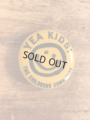 70年代〜頃のスマイルのビンテージ缶バッジ