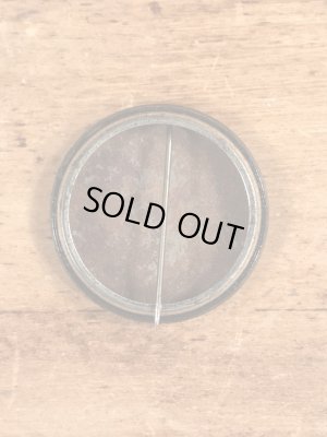 70年代〜頃のスマイルフェイスのヴィンテージ缶バッチ