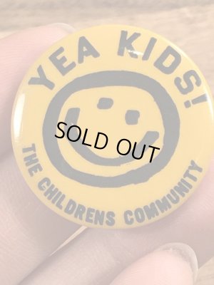 70年代〜頃のスマイルのビンテージ缶バッジ