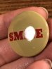 70年代〜頃のSmileの文字が書かれたヴィンテージ缶バッチ