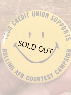 70年代〜頃のスマイルのビンテージ缶バッジ