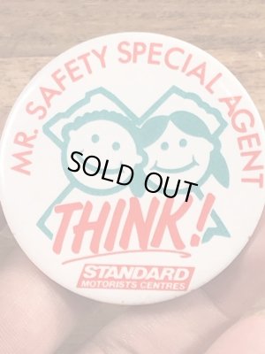 70年代〜頃の企業物のビンテージ缶バッジ