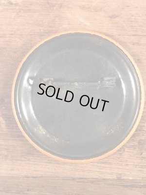 70年代〜頃のシットの顔が描かれたヴィンテージ缶バッチ