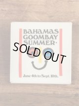 Bahamas Goombay Summer Pinback　イベント　ビンテージ　缶バッジ　缶バッチ　70年代