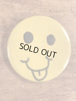 80年代頃のスマイルのビンテージ缶バッジ