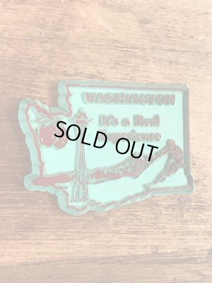 80年代頃のワシントン州のビンテージマグネット