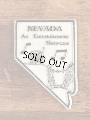 画像20: “Nevada” State Souvenir Rubber Magnet ネバダ州 ビンテージ マグネット スーベニア 80年代〜