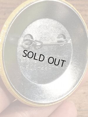 80年代頃のスマイルフェイスのヴィンテージ缶バッチ