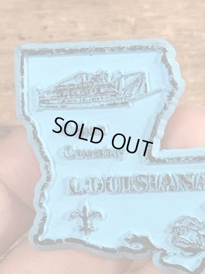 80年代頃のルイジアナ州のビンテージマグネット