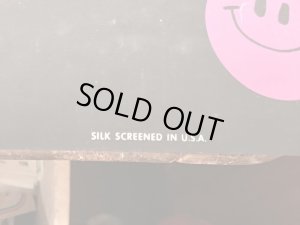 70年代頃のスマイルフェイスのヴィンテージシルクスクリーンポスター