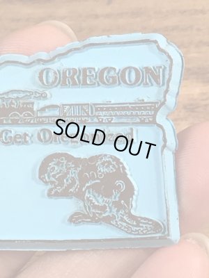 80年代頃のスーベニア物のヴィンテージラバーマグネット