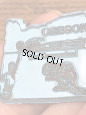 80年代頃のオレゴン州のビンテージマグネット