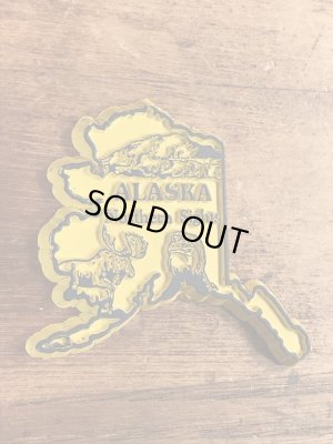 80年代頃のアラスカ州のビンテージマグネット