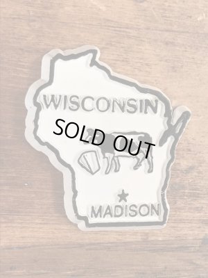 90年代頃のウィスコンシン州のビンテージマグネット