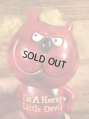 70年代頃のレッドデビルのビンテージメッセージドール