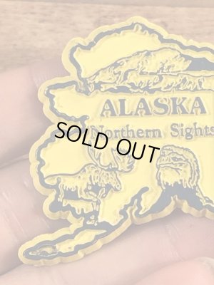 80年代頃のアラスカ州のビンテージマグネット