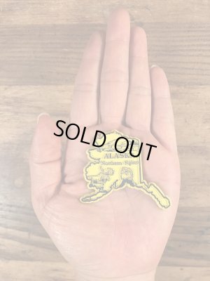 80年代頃のアラスカ州のビンテージマグネット