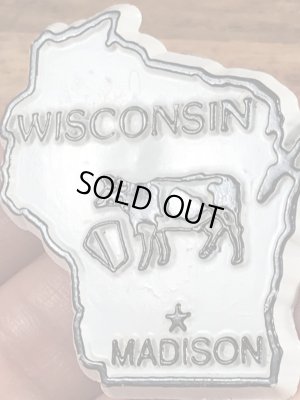 90年代頃のウィスコンシン州のビンテージマグネット