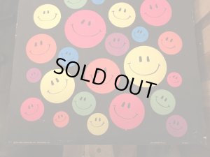 70年代頃のスマイルフェイスのヴィンテージシルクスクリーンポスター