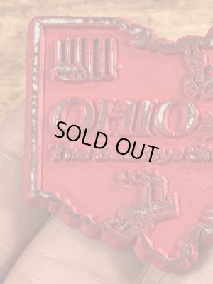 80年代頃のオハイオ州のビンテージマグネット