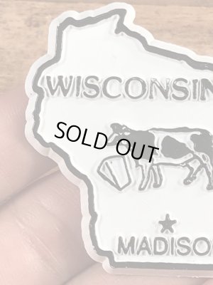 90年代頃のウィスコンシン州のビンテージマグネット