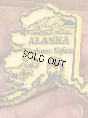 80年代頃のアラスカ州のビンテージマグネット