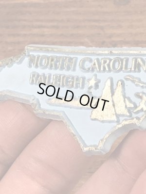 80年代頃のノースカロライナ州のビンテージマグネット