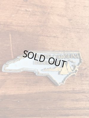 80年代頃のノースカロライナ州のビンテージマグネット