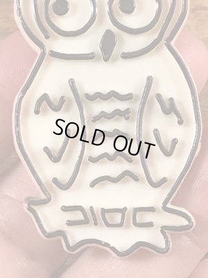 80年代頃のフクロウのヴィンテージマグネット