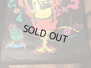 70年代頃のZig Zag Manのビンテージブラックライトポスター