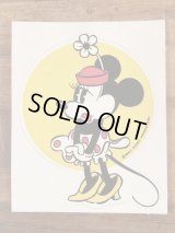 Murray Skoff Enterprises Disney “Minnie Mouse” Sticker　ミニーマウス　ビンテージ　ステッカー　ディズニー　80年代