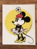 80年代頃のミニーマウスのビンテージステッカー