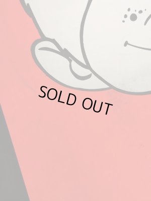 70年代頃のスヌーピーとチャーリーブラウンのパロディーのビンテージポスター